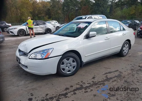 2005 Honda Accord 2.4 Lx from USA, damaged, VIN 3HGCM56435G711043